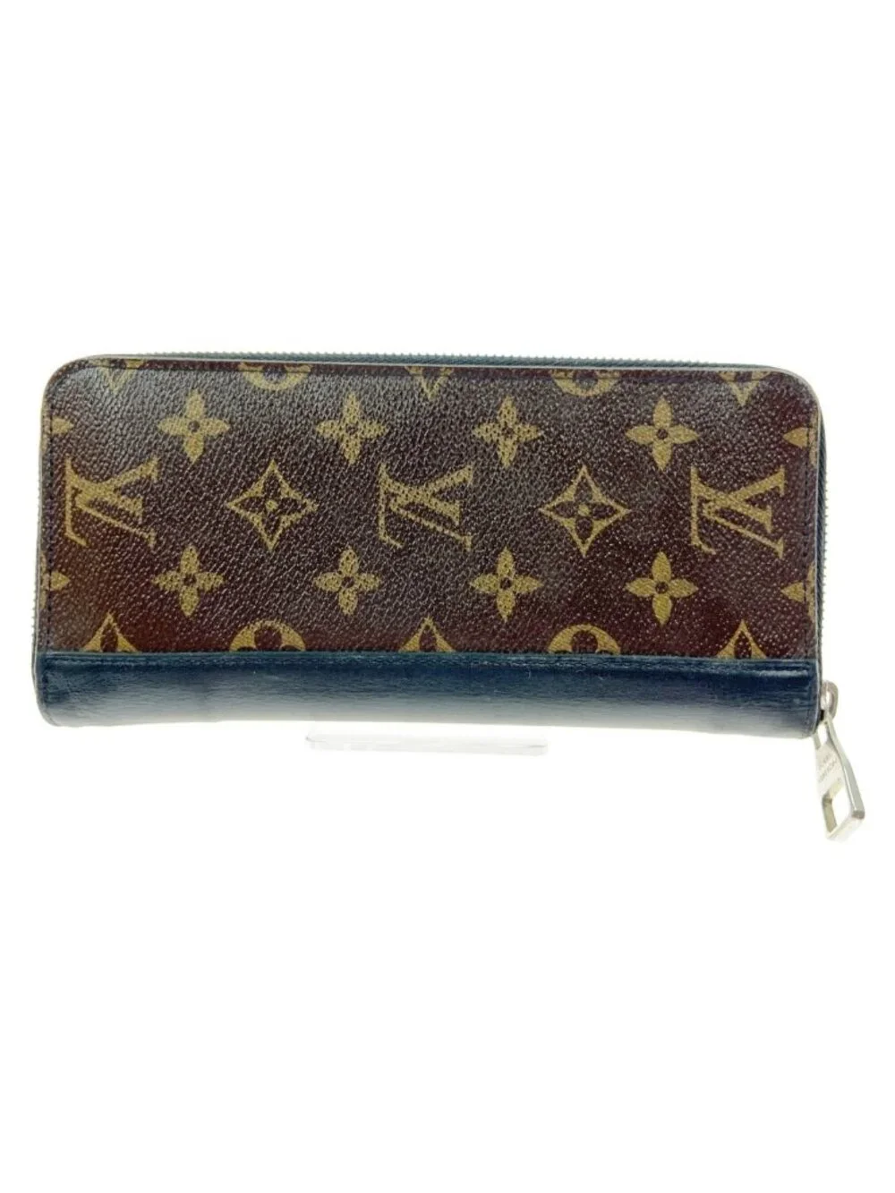Louis Vuitton Monogram Macassar Zippy Wallet Vertical Zip Around Brown